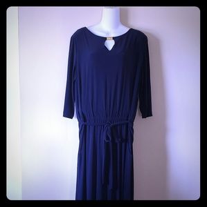 NWT Classy comfy pant dress navy pantsuit